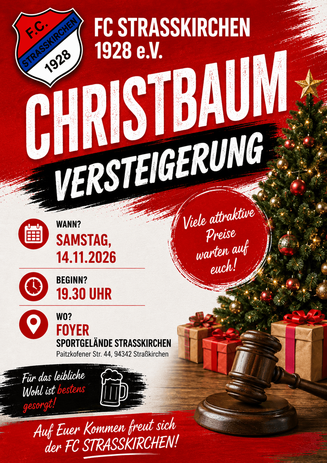 Christbaumversteigerung